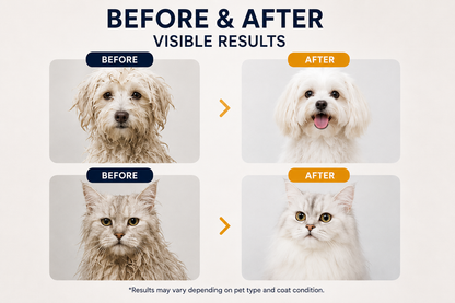 2-in-1 Pet Shampoo & Conditioner for Dogs & Cats – Natural Moisturizing Formula for Sensitive Skin | pH Balanced